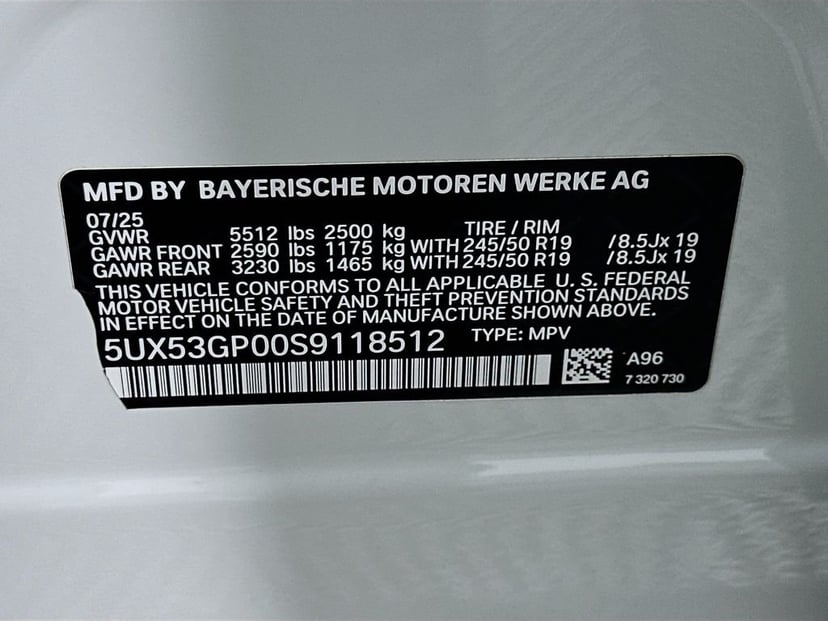 2025 BMW X3 - Image 31