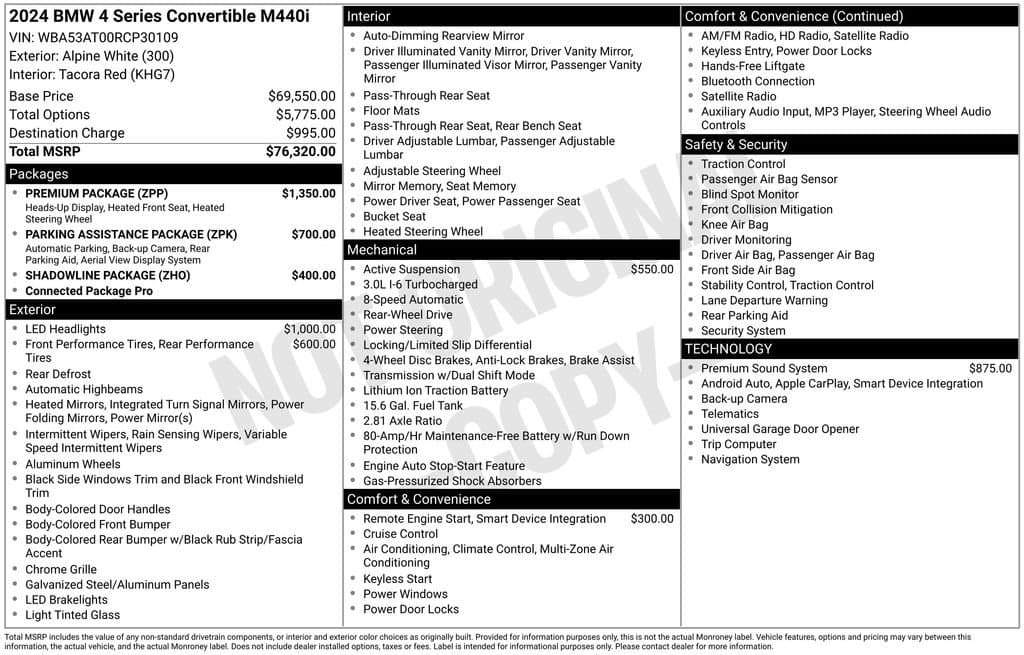 2024 BMW 4 - Image 43