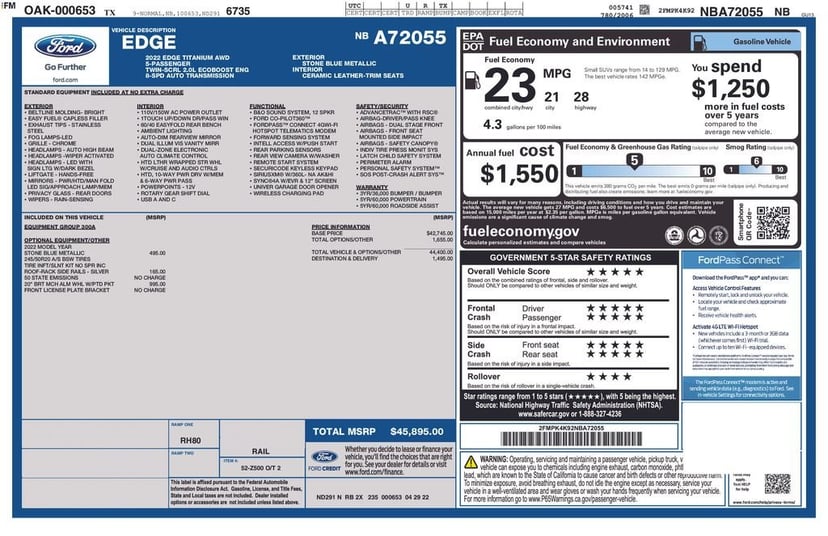 2022 Ford Edge - Image 42