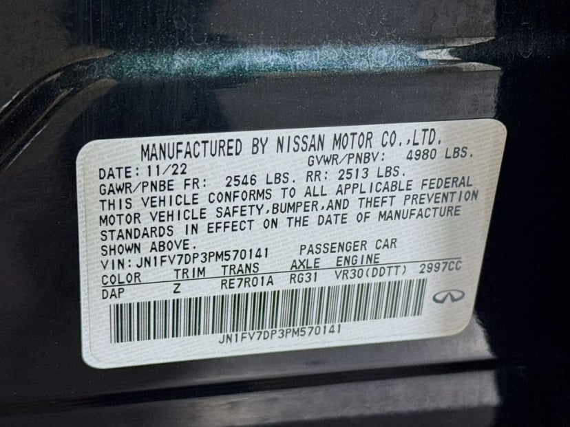 2023 INFINITI Q50 - Image 43
