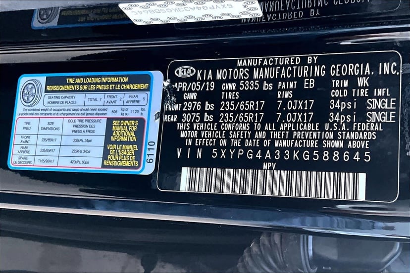 2019 Kia Sorento - Image 34