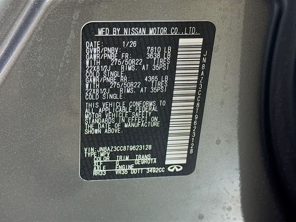 2026 INFINITI QX80 - Image 43