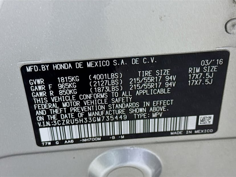 2016 Honda HR-V - Image 37