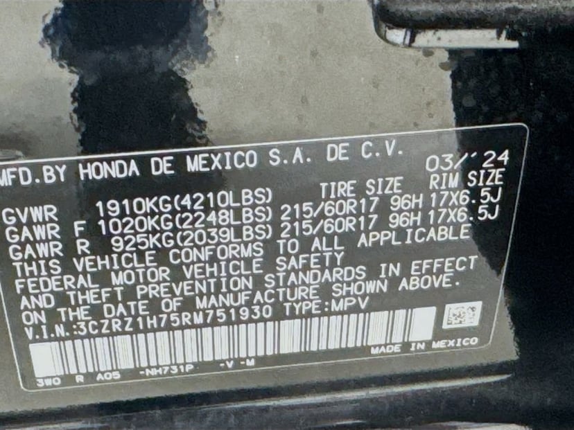 2024 Honda HR-V - Image 42
