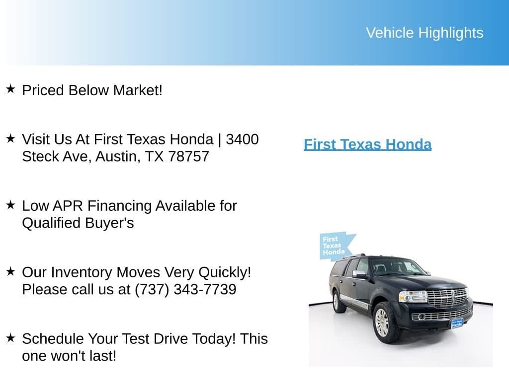 2013 LINCOLN Navigator - Image 11