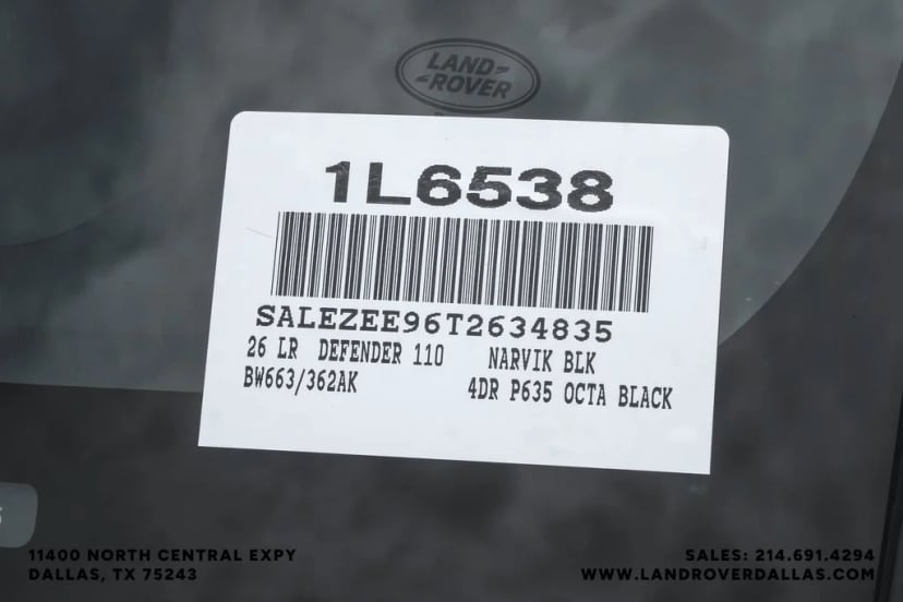 2026 Land Rover Defender 110 - Image 48