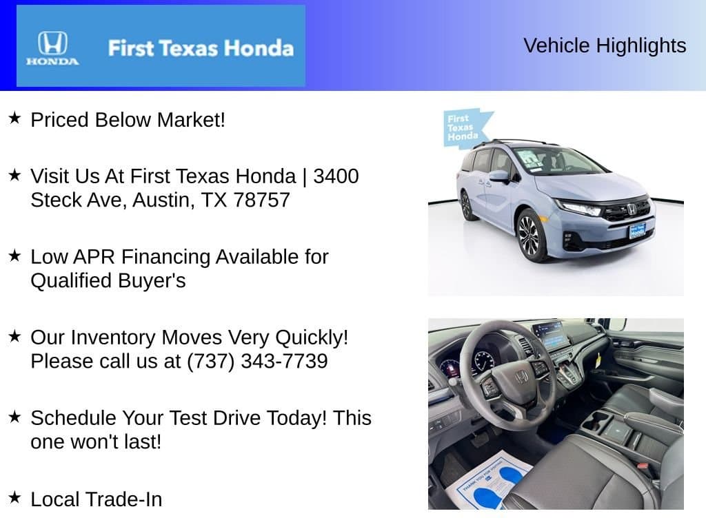 2026 HONDA Odyssey - Image 6