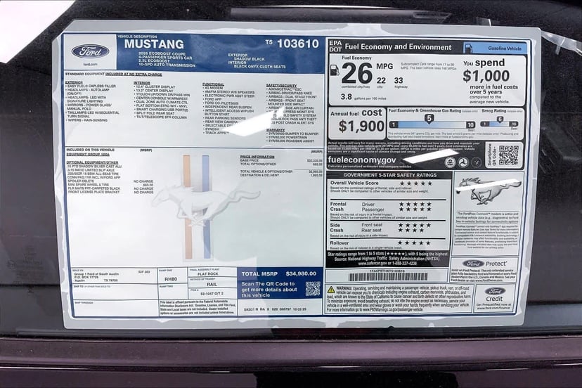 2026 Ford Mustang - Image 21