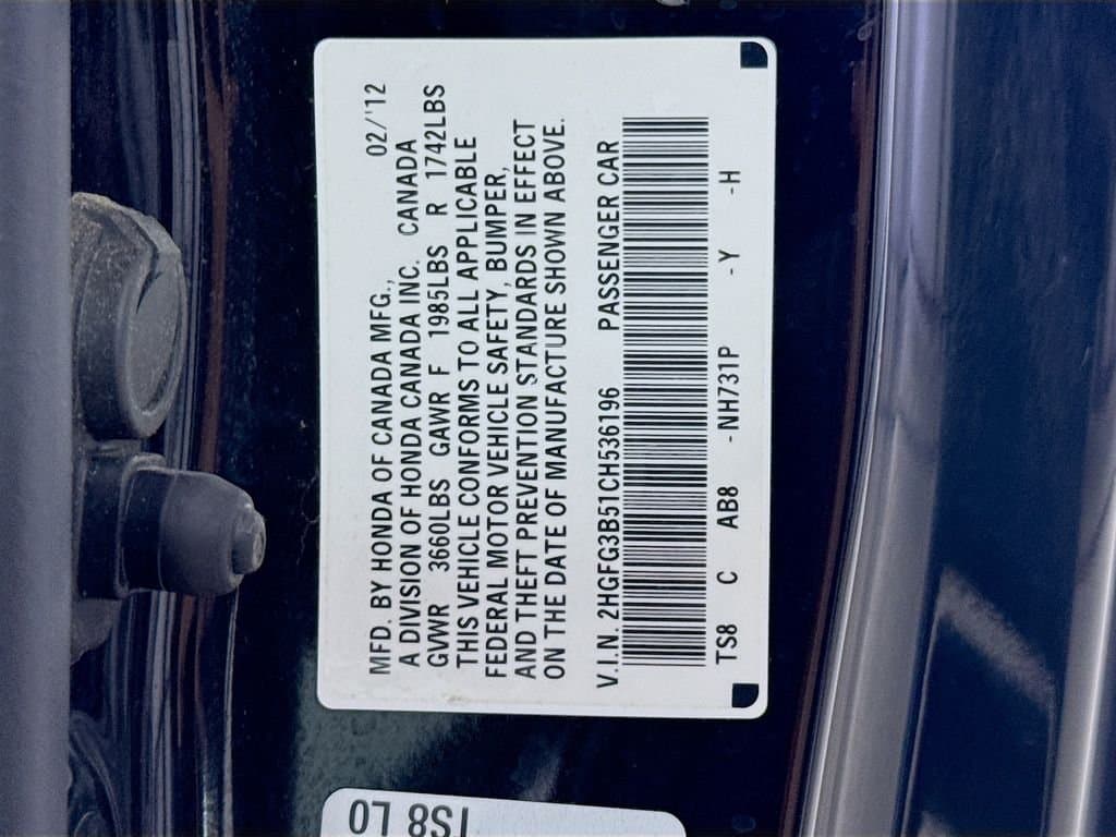 2012 HONDA Civic - Image 37