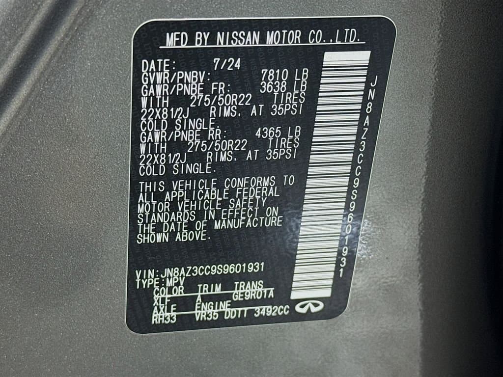 2025 INFINITI QX80 - Image 45