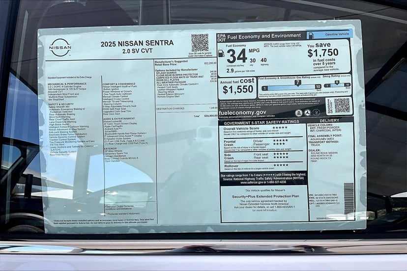2025 Nissan Sentra - Image 19