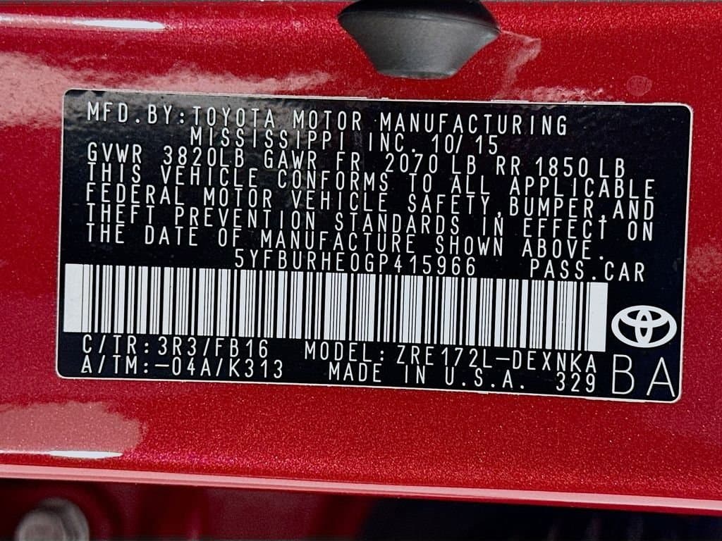 2016 Toyota Corolla - Image 29