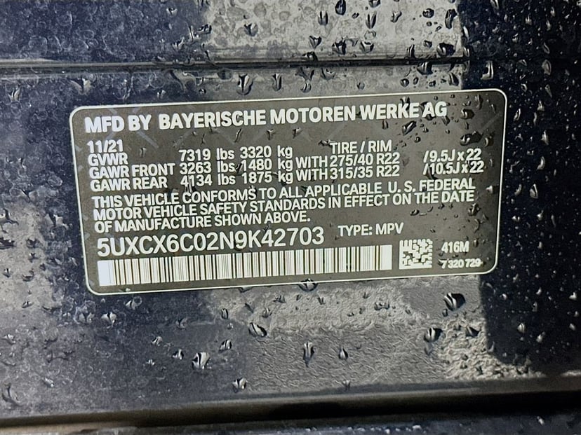 2022 BMW X7 - Image 34
