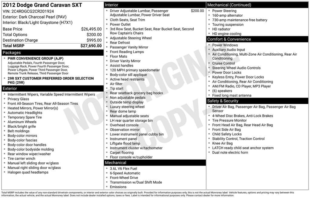 2012 DODGE Grand - Image 39
