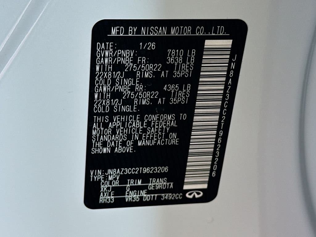 2026 INFINITI QX80 - Image 43