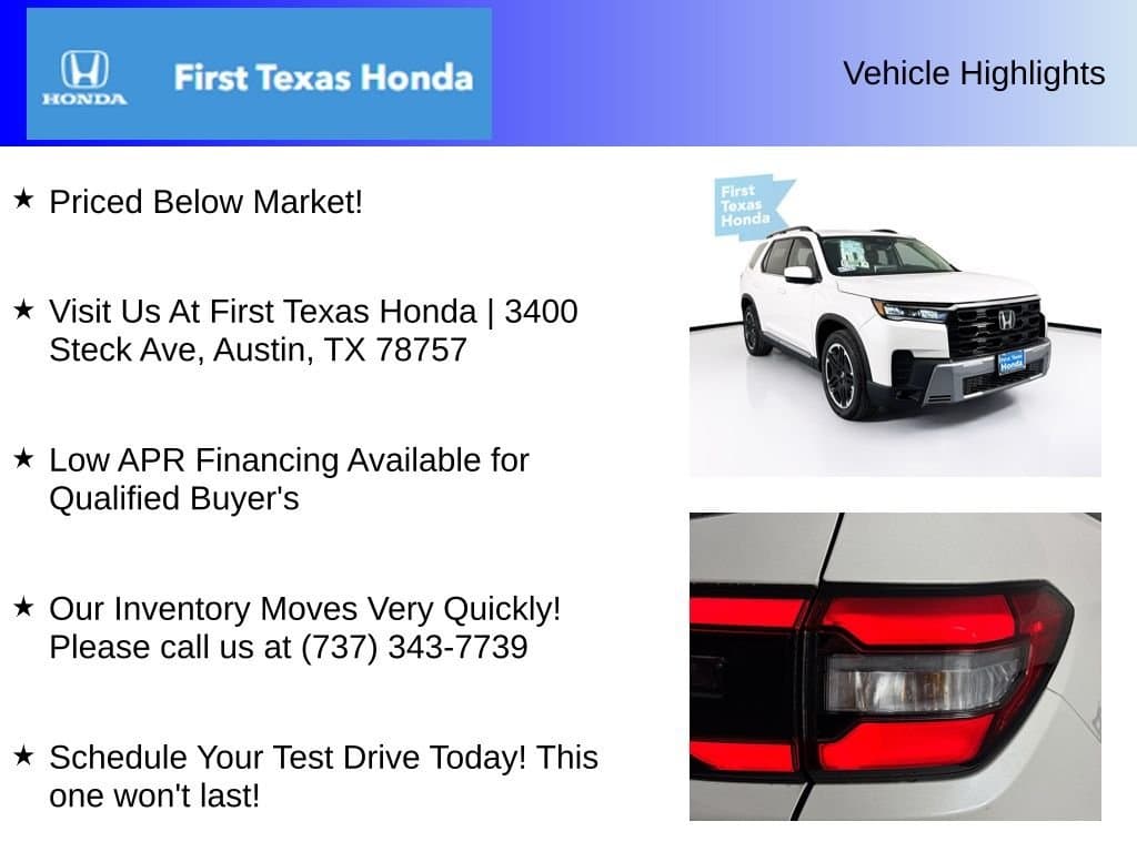 2026 HONDA Pilot - Image 6