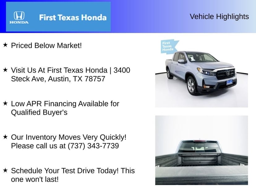 2026 Honda Ridgeline - Image 5