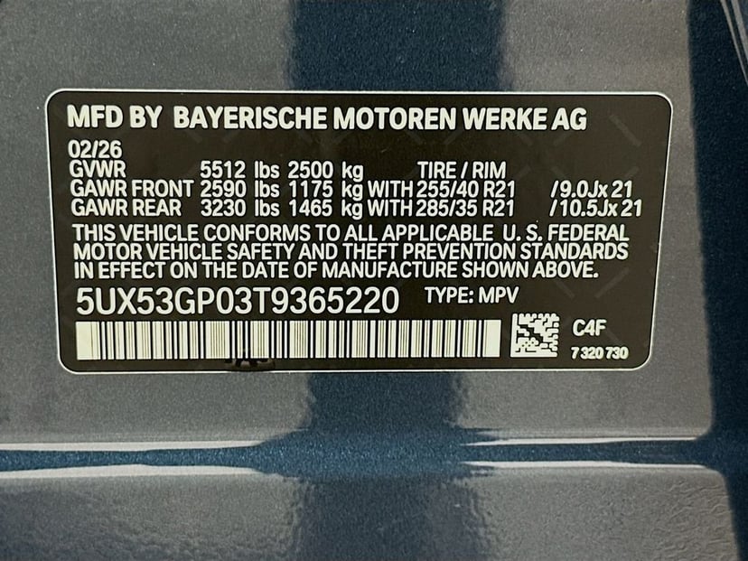 2026 BMW X3 - Image 24
