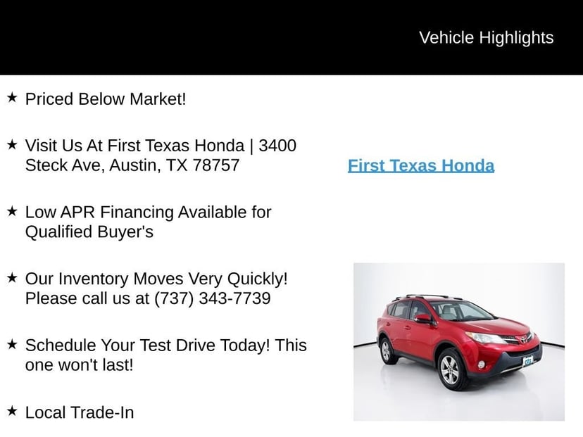 2015 Toyota RAV4 - Image 9