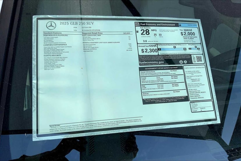 2025 Mercedes-Benz GLB 250 - Image 22