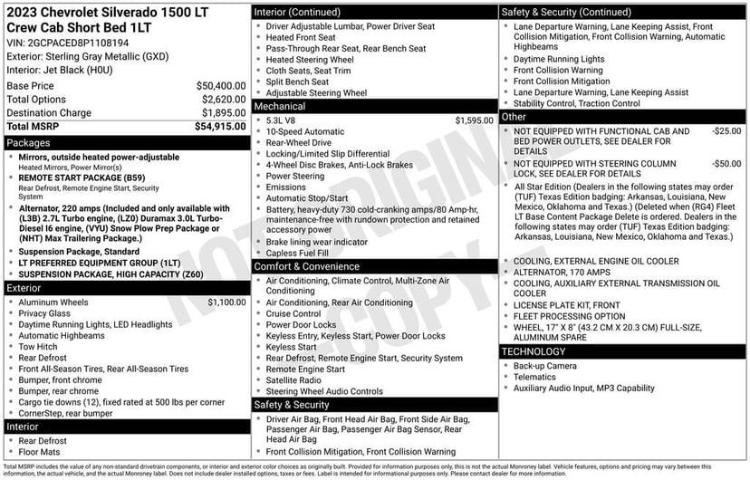 2023 Chevrolet Silverado 1500 - Image 42