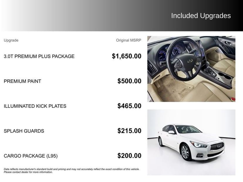 2017 INFINITI Q50 - Image 5