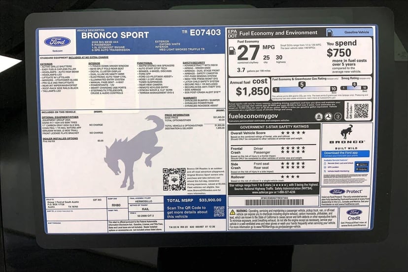 2026 Ford Bronco Sport - Image 21