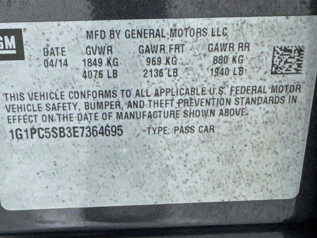 2014 CHEVROLET Cruze - Image 39