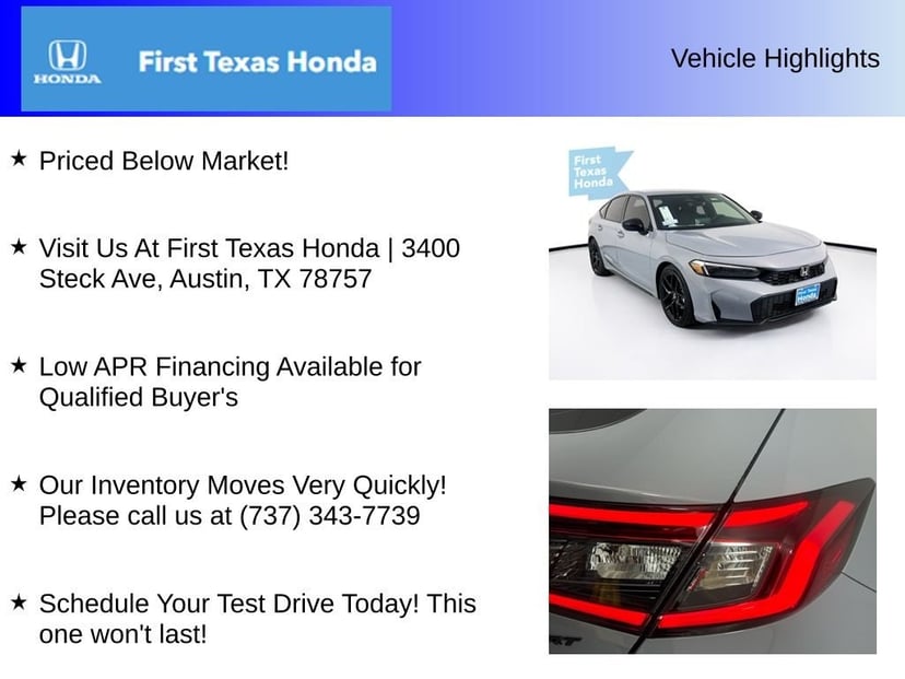 2026 Honda Civic - Image 5