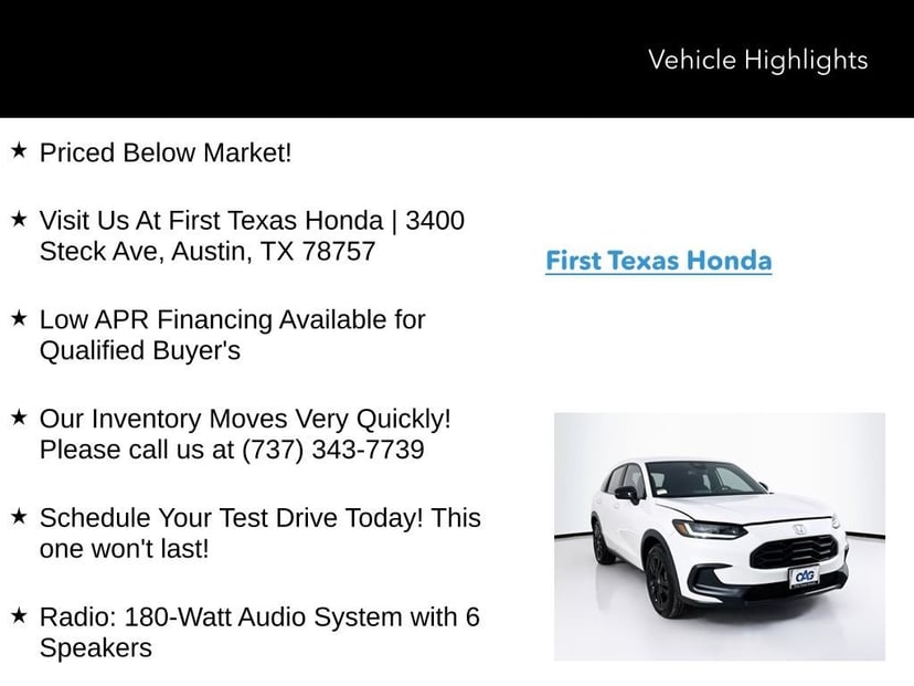 2026 Honda HR-V - Image 9