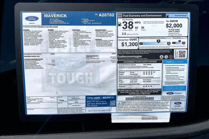 2026 Ford Maverick - Image 21