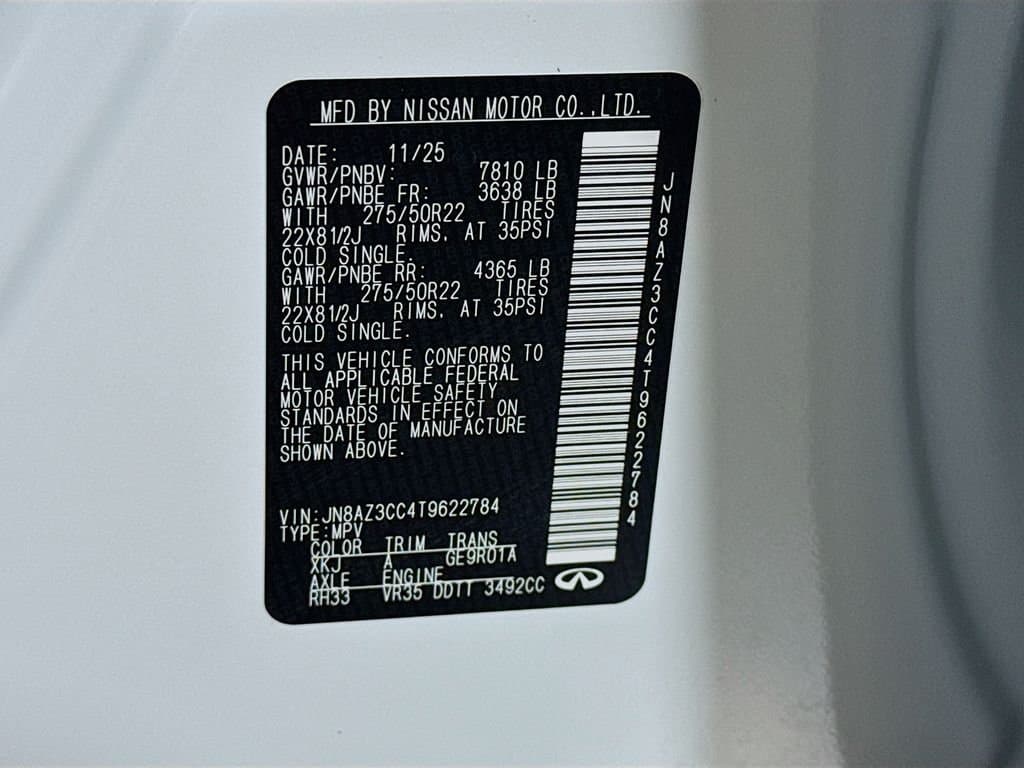 2026 INFINITI QX80 - Image 43