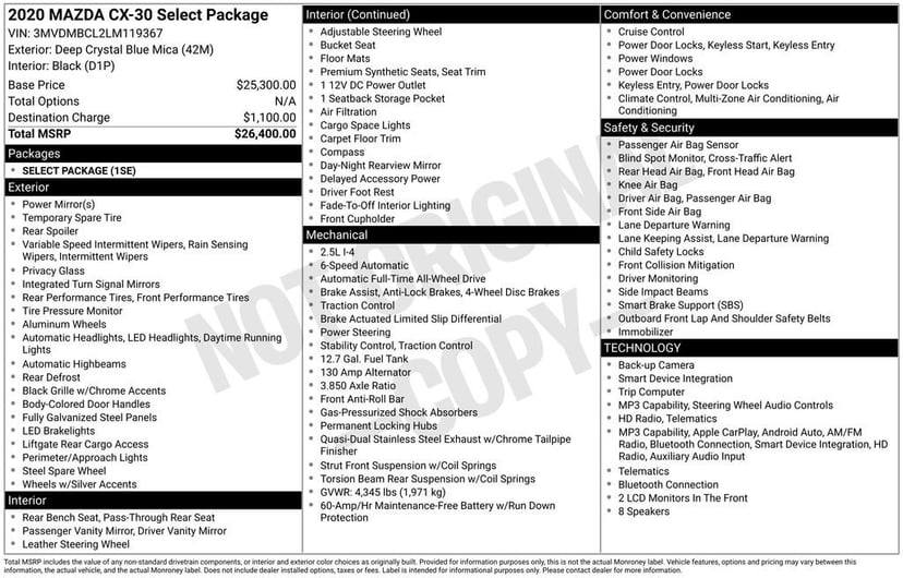 2020 Mazda CX-30 - Image 42