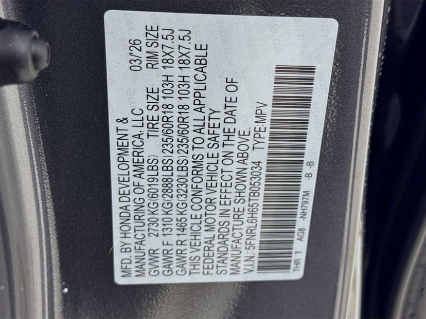 2026 Honda Odyssey - Image 43
