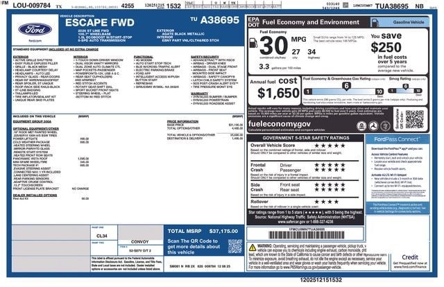 2026 Ford Escape - Image 4