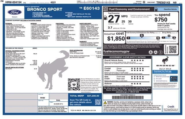 2026 Ford Bronco Sport - Image 4