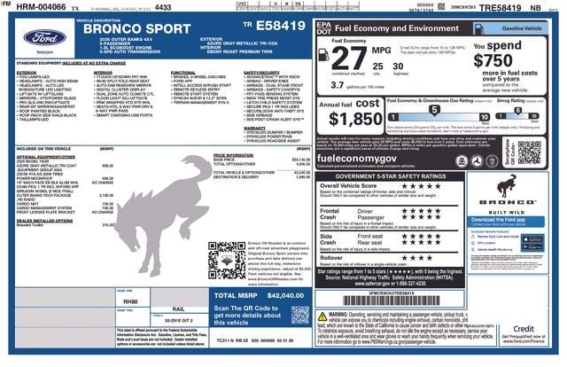 2026 Ford Bronco Sport - Image 4